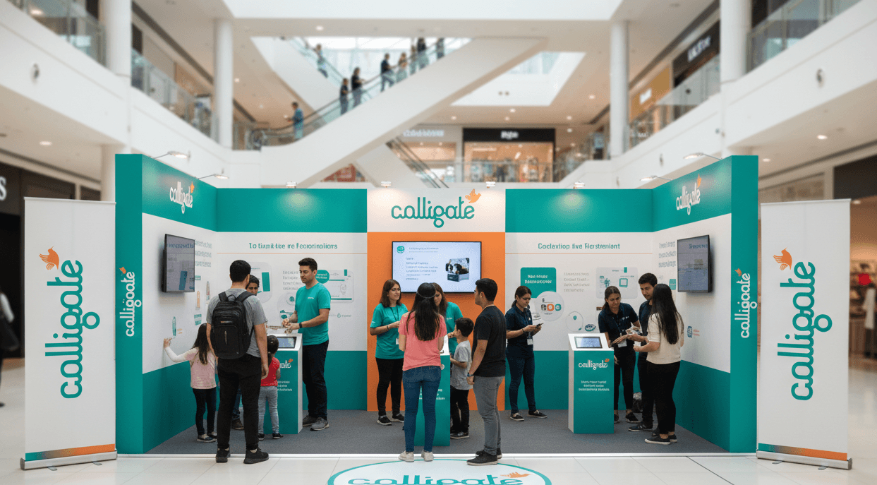 Mall activation event